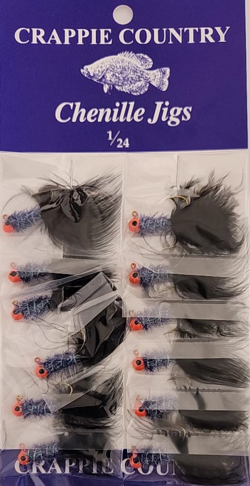 Crappie Country Chenille Jigs
