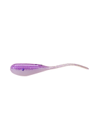 Crappie Country Shad 2 inch soft plastic in plum dazzle