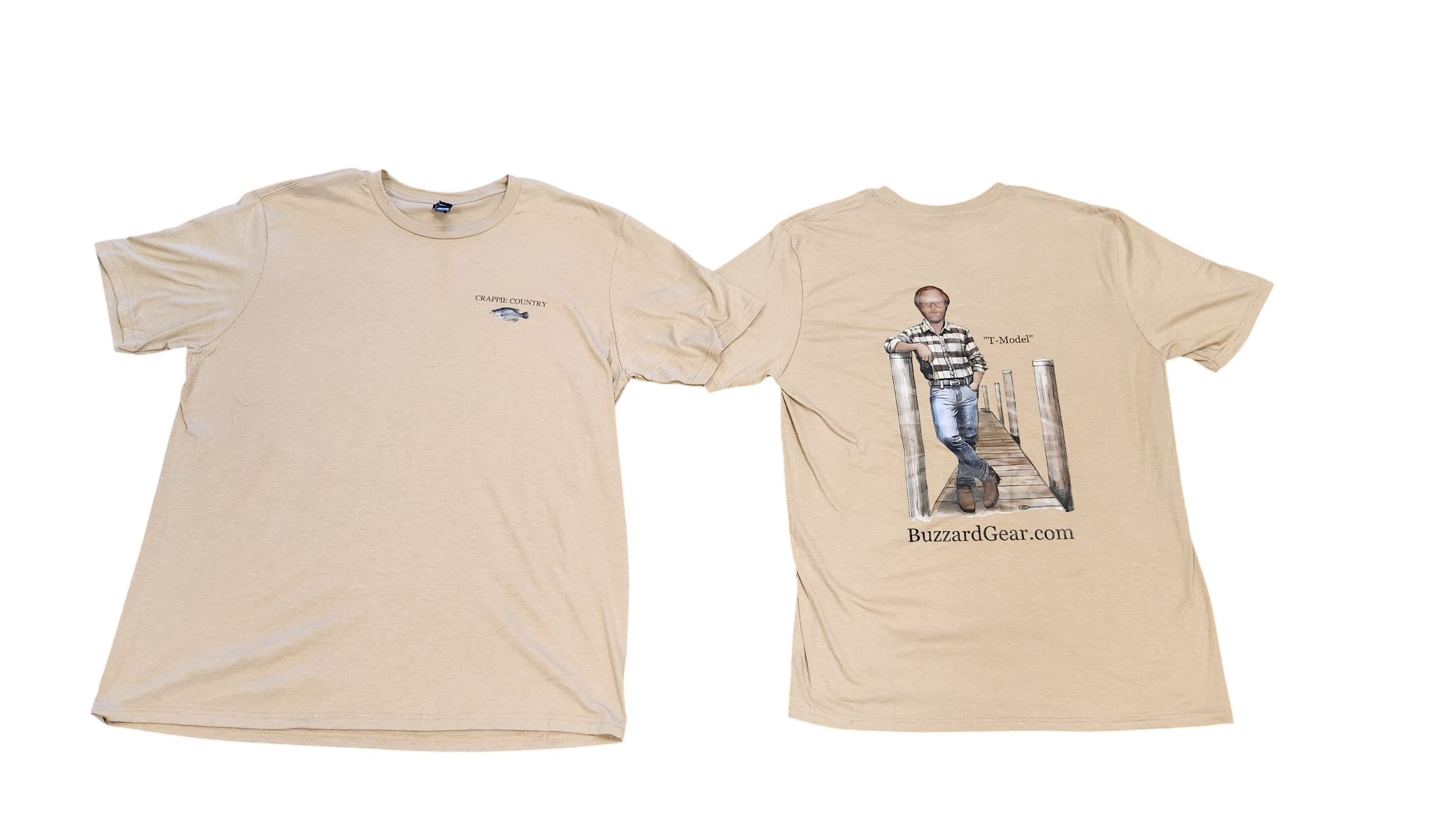 Crappie Country “T-Model” Dock Scene T-Shirt
