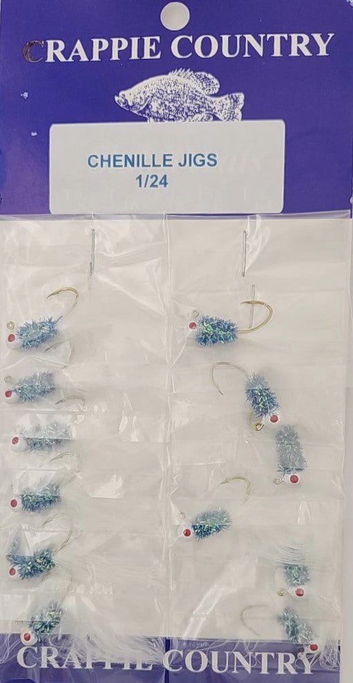 Crappie Country Chenille Jigs