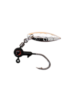 Crappie Country Big Eyed Flash jig head, black, 1/32 oz