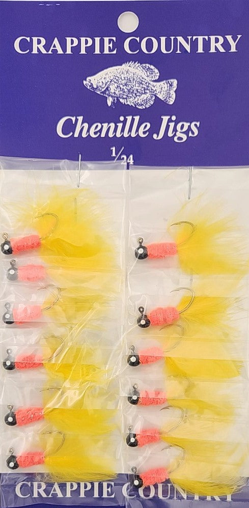 Crappie Country Chenille Jigs