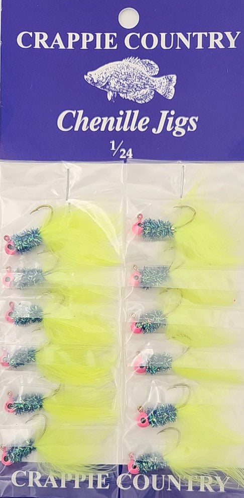 Crappie Country Chenille Jigs