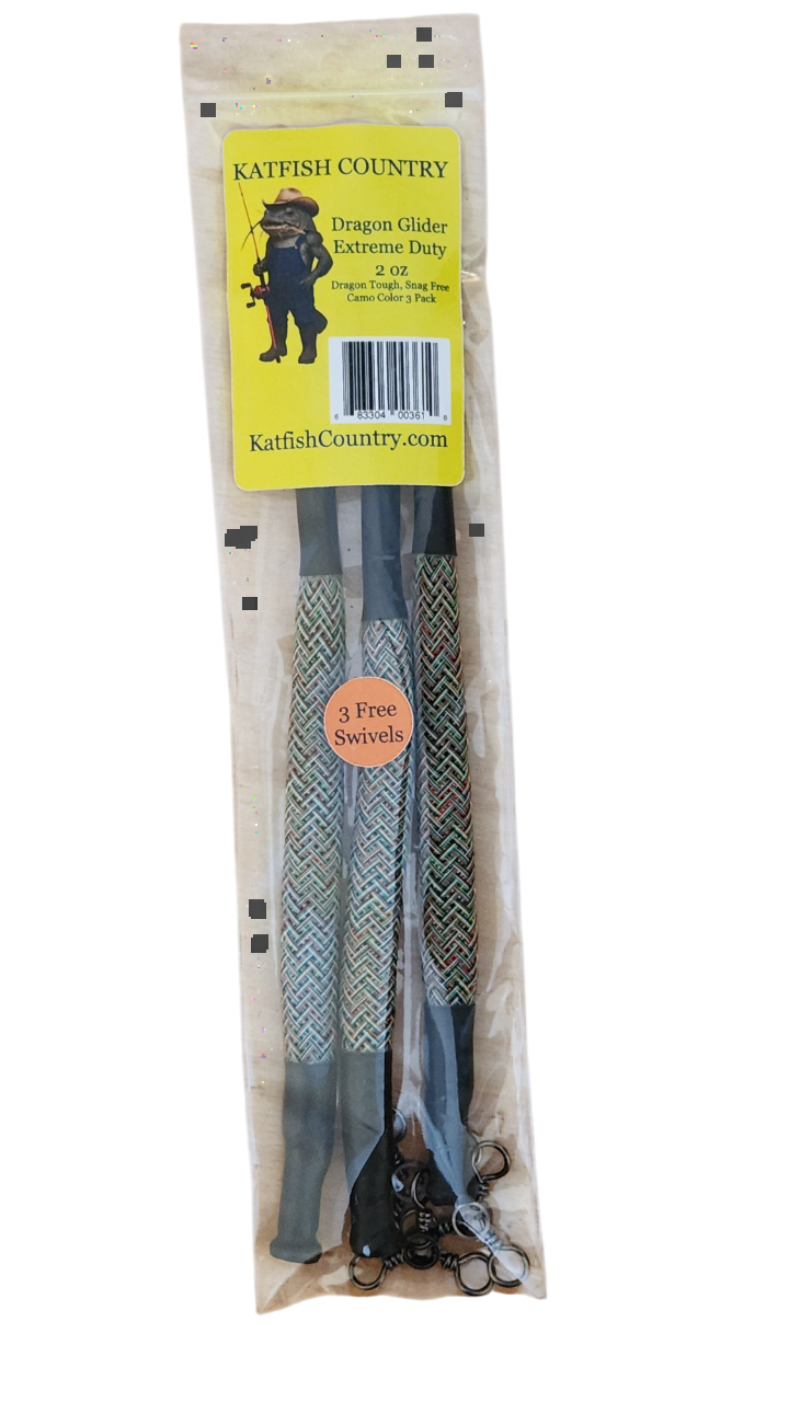 Katfish Country Dragon Gliders Fishing Lures Pack for Catfish
