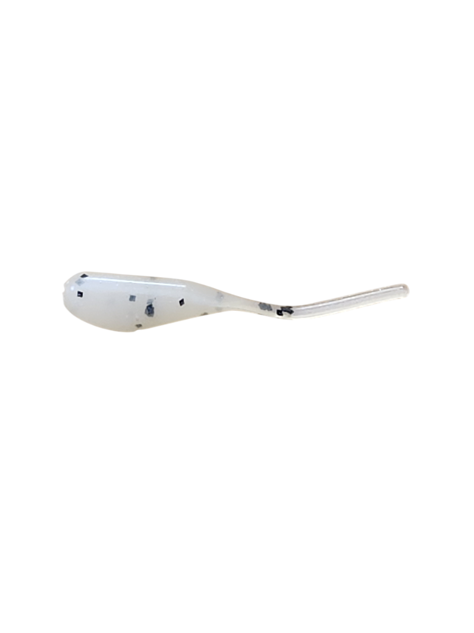 Crappie Country Shad 2 inch soft plastic in ice dagger