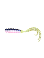 Crappie Country WOW Grub 2 inch curly tail soft plastic in popsicle