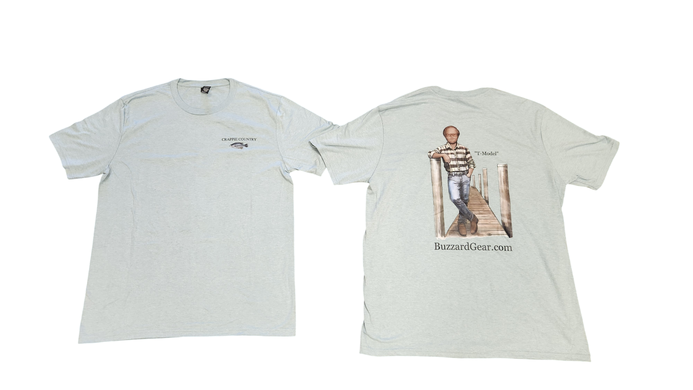 Crappie Country “T-Model” Dock Scene T-Shirt