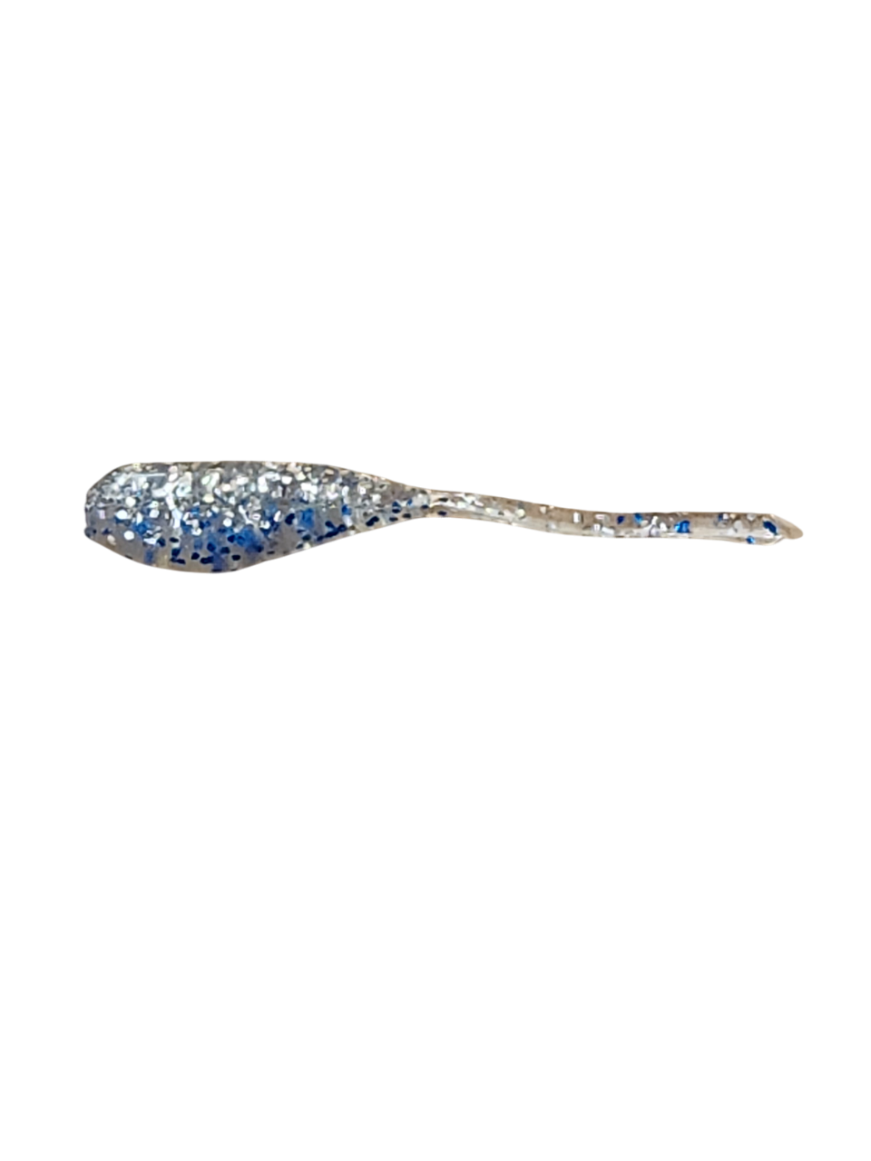 Crappie Country Shad 2 inch soft plastic in artic ice