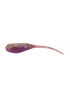 Crappie Country Shad 2 inch soft plastic in purple chameleon