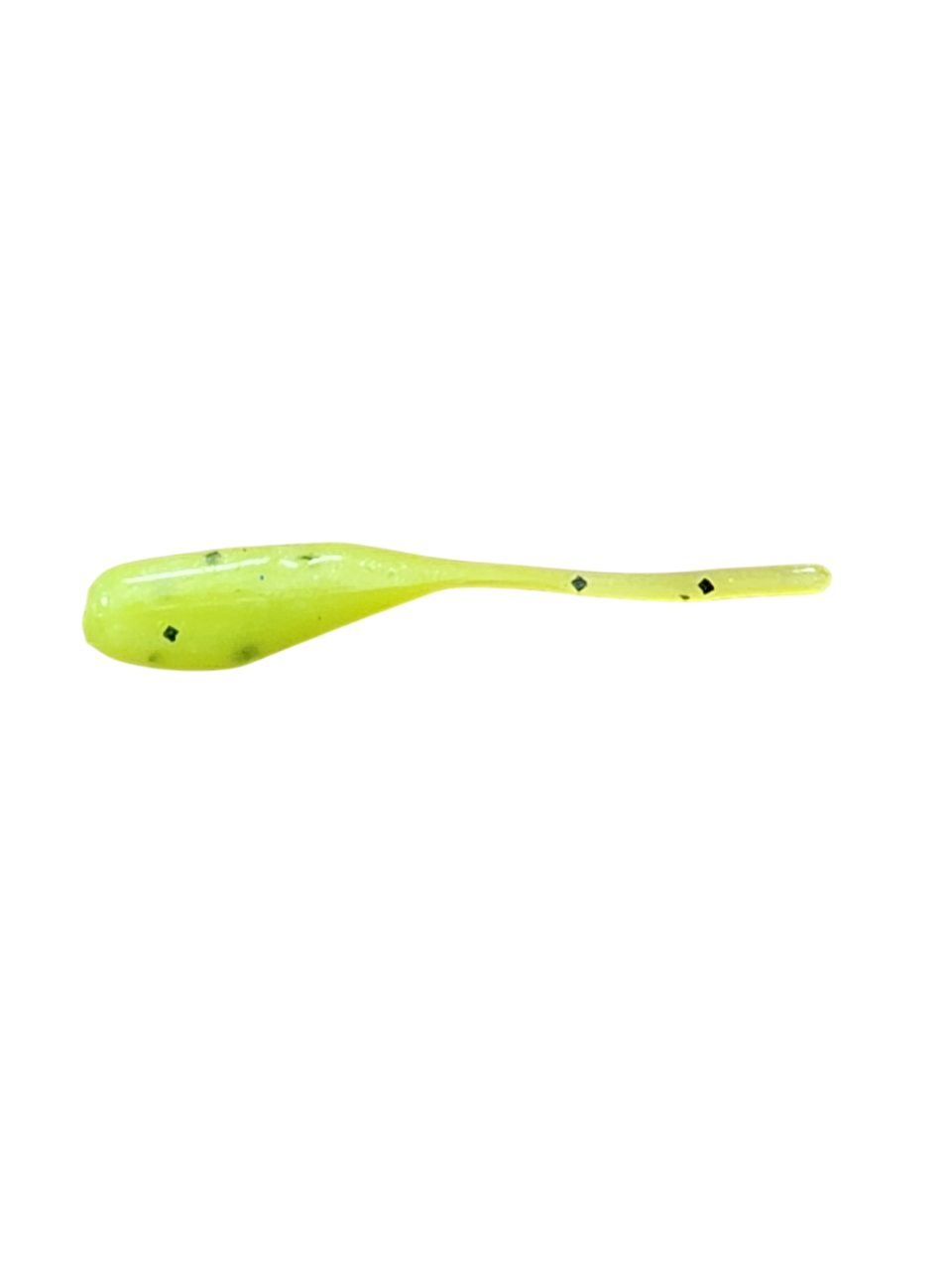 Crappie Country Shad 2 inch soft plastic in dew drop